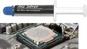 Pasty i materiały termoprzewodzące - Pasta Termo Przewodząca Ag Silver 1G - miniaturka - grafika 1