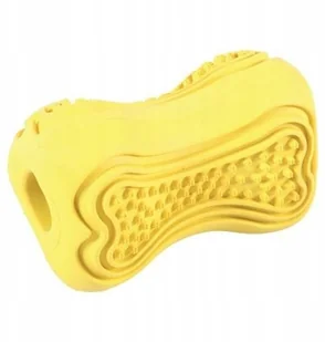 Zolux Zabawka kauczukowa Titan M żółta - Zabawki dla psów - miniaturka - grafika 8
