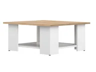 Ławy i stoliki kawowe - Vente-Unique Ława JANET  kolor: dębowy i biały. - miniaturka - grafika 1