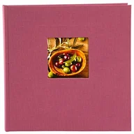 Albumy fotograficzne - goldbuch Złota książka album fotograficzny z wycięciem na zdjęcie, Bella Vista, Fuchsia, 25x25 cm - miniaturka - grafika 1