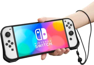 SPIGEN Etui SPIGEN Rugged Armor do Nintendo Switch Oled Czarny Raty BRAK - Gadżety dla graczy - miniaturka - grafika 15