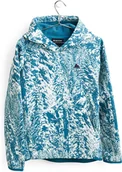 Bluzy dla dziewczynek - BURTON bluza ęca KIDS CROWN WEATHERPROOF PO Blue Blotto Trees - miniaturka - grafika 1