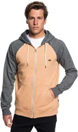 Bluzy męskie - Quiksilver bluza męska EVERYDAY ZIP Inca Gold Heather NMYH - miniaturka - grafika 1