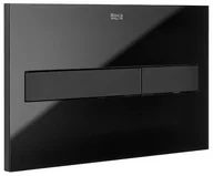 Przyciski spłukujące - Roca przycisk spłukujący czarny mat /szkło połysk PL-7 A890188308 A890188308 - miniaturka - grafika 1