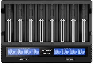 Xtar Ładowarka do akumulatorów cylindrycznych Li-ion i NiMH VC8 - Ładowarki i akumulatory - miniaturka - grafika 2