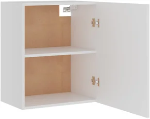 vidaXL Szafka kuchenna, biała, 50x31x60 cm, płyta wiórowa 801260 - Szafki kuchenne - miniaturka - grafika 14