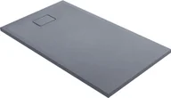 Brodziki prysznicowe - Oltens Bergytan brodzik prostokątny 140x80 cm RockSurface szary beton 15106700 - miniaturka - grafika 1