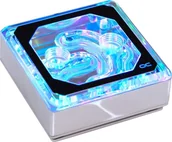 Chłodzenie wodne - Alphacool Alphacools ice block XPX Aurora Edge Plexi Chrome CPU cooler transparent chrome 12949 - miniaturka - grafika 1