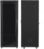 Szafy rack - Lanberg Szafa Rack 19 42U 800x800 FF01-8842-12B stojąca - KONFIGURATOR WYPOSAŻENIA / DYSTRYBUTOR F.VAT 23% FF01-8842-12B - miniaturka - grafika 1