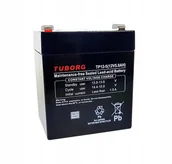 Baterie do zasilaczy awaryjnych UPS - Akumulator Tuborg TP12-5 12V 5Ah - miniaturka - grafika 1