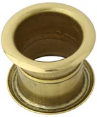 Akcesoria do drzwi - Domino TULEJA WENTYLACYJNA OKRĄGŁA 40 STALOWA MOSIĄDZ - miniaturka - grafika 1