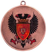 Gadżety dla kibiców - UPOMINKARNIA Medal Metalowy Z Nadrukiem Kolorowym Luxorjet victoriasport-MMC9045/S-LUX-0 - miniaturka - grafika 1
