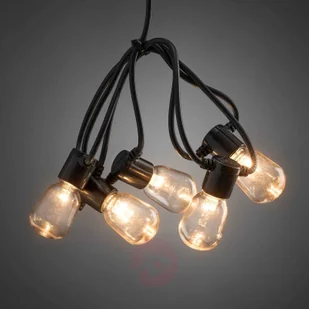 Konstmide CHRISTMAS Łańcuch świetlny Biergarten 40 kropli bursztyn - Lampy ogrodowe - miniaturka - grafika 2