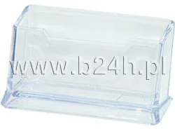 Donau Stojak na wizytówki , polistyren, przeźroczysty 7475001-99 - Wizytowniki - miniaturka - grafika 3