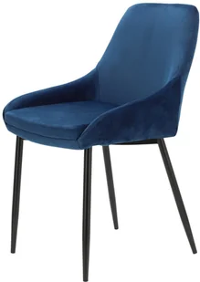 Intesi Krzesło Floyd Velvet niebieskie - Krzesła - miniaturka - grafika 18
