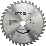 Piły ręczne - YATO PIŁA TARCZOWA Z WĘGLIKIEM WOLFRAMU DO DREWNA 180x20MM YT-60482 YT-60482 - miniaturka - grafika 1