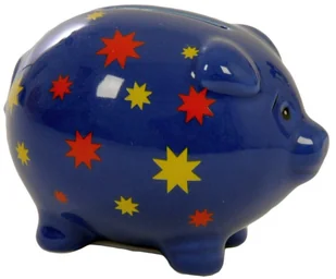 Suki Skarbonka świnka w gwiazdki Gifts International - Skarbonki - miniaturka - grafika 2