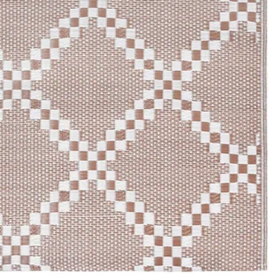 VidaXL Dywan na zewnątrz, brązowy, 80x150 cm, PP! 310432 VidaXL - Dywany zewnętrzne - miniaturka - grafika 5