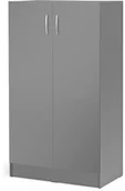 Szafy biurowe - AJ Produkty Szafa biurowa FLEXUS, 1325x760x415 mm, szary - miniaturka - grafika 1
