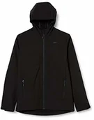 Kurtki i kamizelki sportowe męskie - CMP CMP Softshell chłopięca kurtka z kapturem, czarna (U901), 116 3A00094 - miniaturka - grafika 1