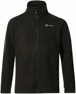 Kurtki i kamizelki sportowe męskie - Berghaus Berghaus męska Prism Polartec Interaktywna kurtka polarowa Czarny / Czarny 3XL 4-22254BP6-BP6-3X-Large - miniaturka - grafika 1