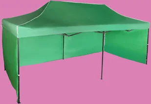 Expodom Namiot ekspresowy 3x6m stalowy, Zielony, 3 ściany boczne - Pawilony ogrodowe Expodom Namiot ekspresowy 3x6m stalowy, Zielony, 3 ściany boczne - Pawilony ogrodowe - miniaturka - grafika 1