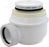 Syfony - Alca PLAST Alcaplast Syfon brodzikowy kryty biały A47B 50 ! - miniaturka - grafika 1