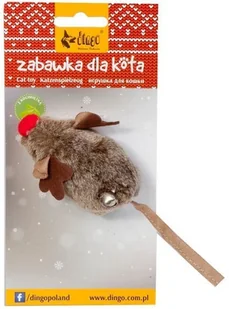 Dingo Mysz Rudolf 15cm - Zabawki dla kotów - miniaturka - grafika 3