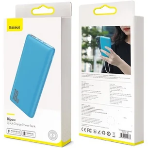 Baseus Powerbank Bipow Powerbank 10000mAh PD 2xUSB PPDML-03 PPDML-03 - Ładowarki do telefonów - miniaturka - grafika 10