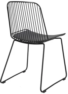 Intesi Krzesło Dill z poduszką Black - Krzesła - miniaturka - grafika 6