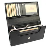 Portfele - Wilmar (PL) Portfel Damski (PL) Klamra 16 cm Skóra Włoska Z Kartami P15 Wstawka - miniaturka - grafika 1