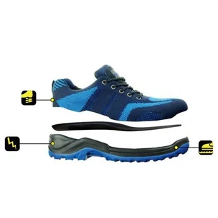 Dedra Półbuty Ochronne Zawodowe M3 Roz 44 Sportowe Dedra BH9M3Z-44 - Tablice BHP - miniaturka - grafika 2