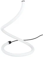 Lampy stojące - Eglo Banderillas 39838 lampa stołowa lampka 1x10W LED biała/czarna - miniaturka - grafika 1