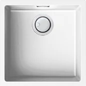 Zlewozmywaki - Elleci ZEN 102 white K96 KERATEK PLUS (LKZ10296) - miniaturka - grafika 1