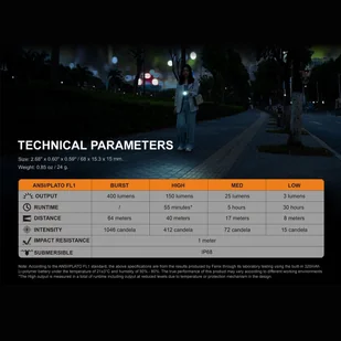 Fenix Latarka diodowa E05R czarna 039-493 - Latarki - miniaturka - grafika 18