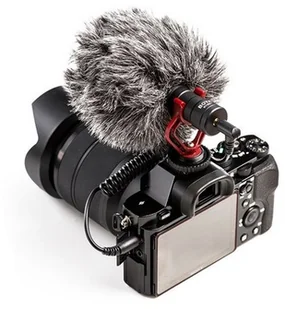 Boya Mikrofon pojemnościowy BY-MM1 BYMM1 - Kamery cyfrowe - akcesoria - miniaturka - grafika 5