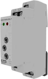 ELKO Przekaźnik nadzorczy napięcia w 3F z regulowanym poziomem 7201 HRN-54 - Sterowniki i przekaźniki - miniaturka - grafika 2