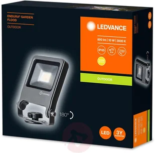 LEDVANCE Endura Garden Flood 10W reflektor LED - Lampy ogrodowe - miniaturka - grafika 3