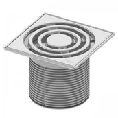 Syfony - Tece 3660010 TECEdrainpoint S ramka rusztu ze stali nierdzewnej łącznie z rusztem ozdobnym 142 x 142 mm przykręcana - miniaturka - grafika 1