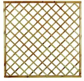 Kratki i pergole - STELMET Płot kratkowy 180x180 cm drewniany STELMET - miniaturka - grafika 1