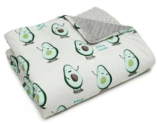 Pulp , Kocyk minky, Awokado, 80x100 cm - Koce i narzuty dla dzieci - miniaturka - grafika 2