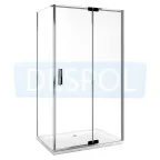 Kabiny prysznicowe - Actima Axel Colors 120x90 prawa KAAX.1305.1200.PR/KAAX.1306.900.PL/KAAX.13-NAS - miniaturka - grafika 1