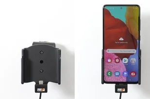 Brodit Uchwyt na urządzenia 721206 | MADE IN SWEDEN | z funkcją ładowania smartfonów - Samsung Galaxy A51 SM-A515F/DSN 721206 - Uchwyty samochodowe do telefonów - miniaturka - grafika 7
