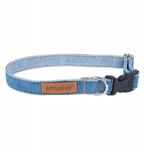 dr Seidla regulowana z taśmy Denim Jeans - rozm. XL - Smycze dla psów - miniaturka - grafika 2