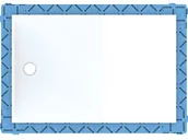 Panele prysznicowe - Geberit 154.275.11.1 Panel do natrysków bezbrodzikowych Setaplano 90x140 - miniaturka - grafika 1