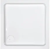 Brodziki prysznicowe - Sanplast Free Line 615-040-0041-01-000 100x100x9  biały - miniaturka - grafika 1