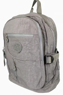 Bag Street Praktyczny Plecak Materiałowy BAG STREET 2216 SZARY 35 x 26 x 15 cm - Plecaki - miniaturka - grafika 2
