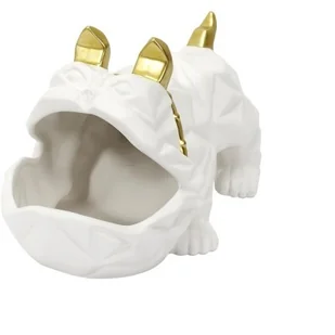 Intesi Organizer Buldog czarny ze złotą tacą - Kosmetyczki, organizery i kuferki - miniaturka - grafika 7