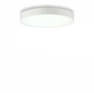 Lampy sufitowe - Ideal Lux Plafon Halo PL1 D45 4000K 223216 nowoczesna oprawa sufitowa w kolorze białym 223216 - miniaturka - grafika 1