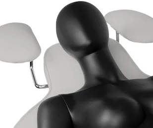 ACTIVESHOP Fotel Zabiegowy Do Rzęs Ivette Szary 10003_133144 - Fotele kosmetyczne - miniaturka - grafika 8